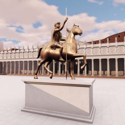 Lire la suite à propos de l’article Statue équestre de Trajan (forum de Trajan)