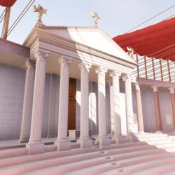 Lire la suite à propos de l’article Temple de Vénus <i>Victrix</i> (théâtre de Pompée)