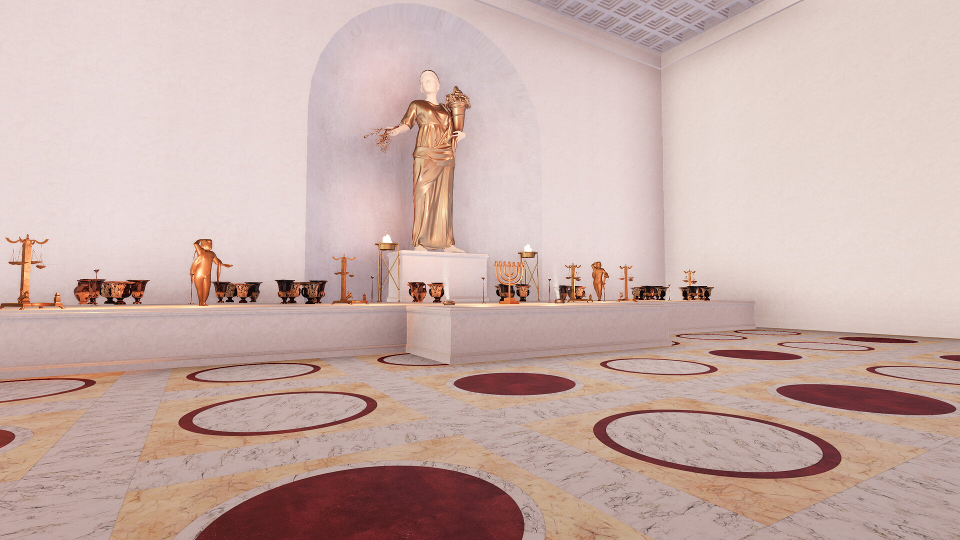 Forum de la Paix : Image de restitution virtuelle.