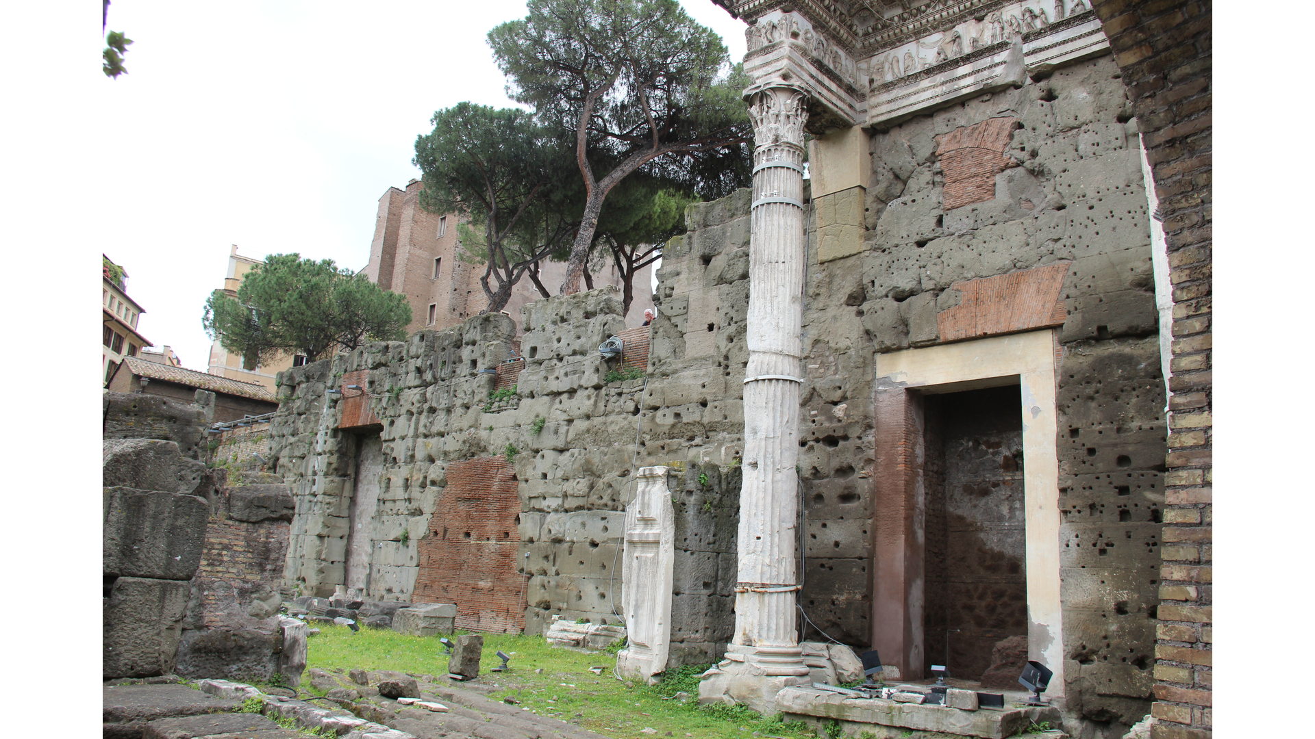 Forum de Nerva : Photo prise à Rome aujourd'hui.