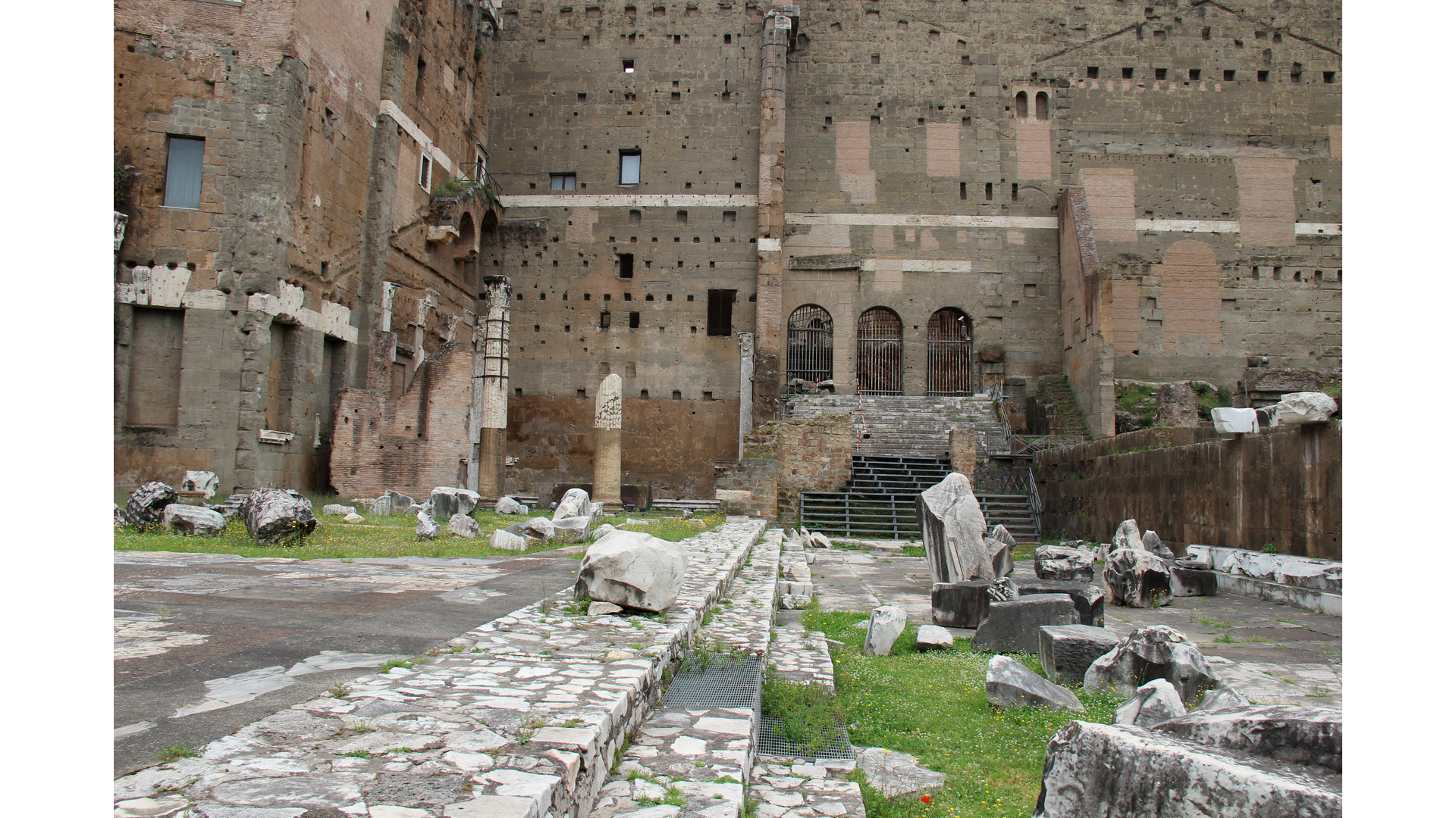 Forum d’Auguste : Photo prise à Rome aujourd'hui.