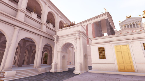 Arc de Tibère sur le forum romain : Image mise en avant.