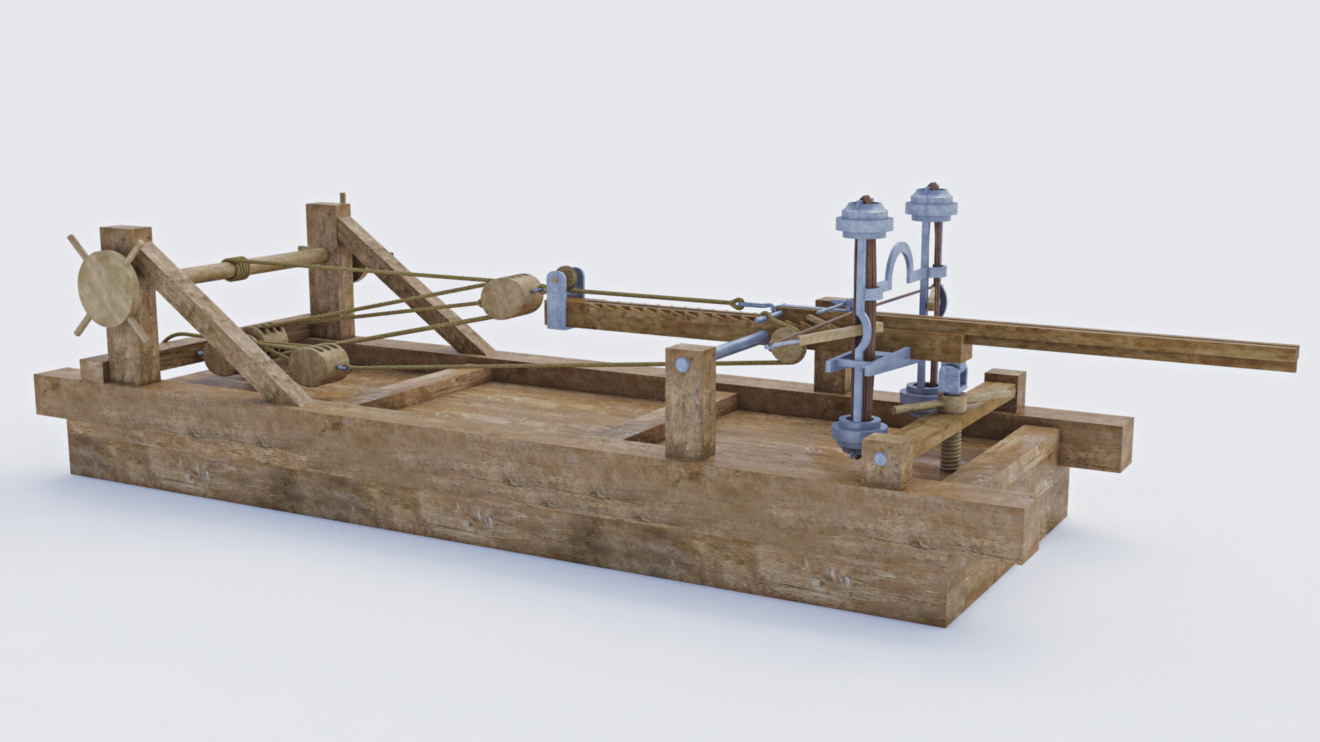 Ballista Fulminalis : Image de restitution virtuelle.