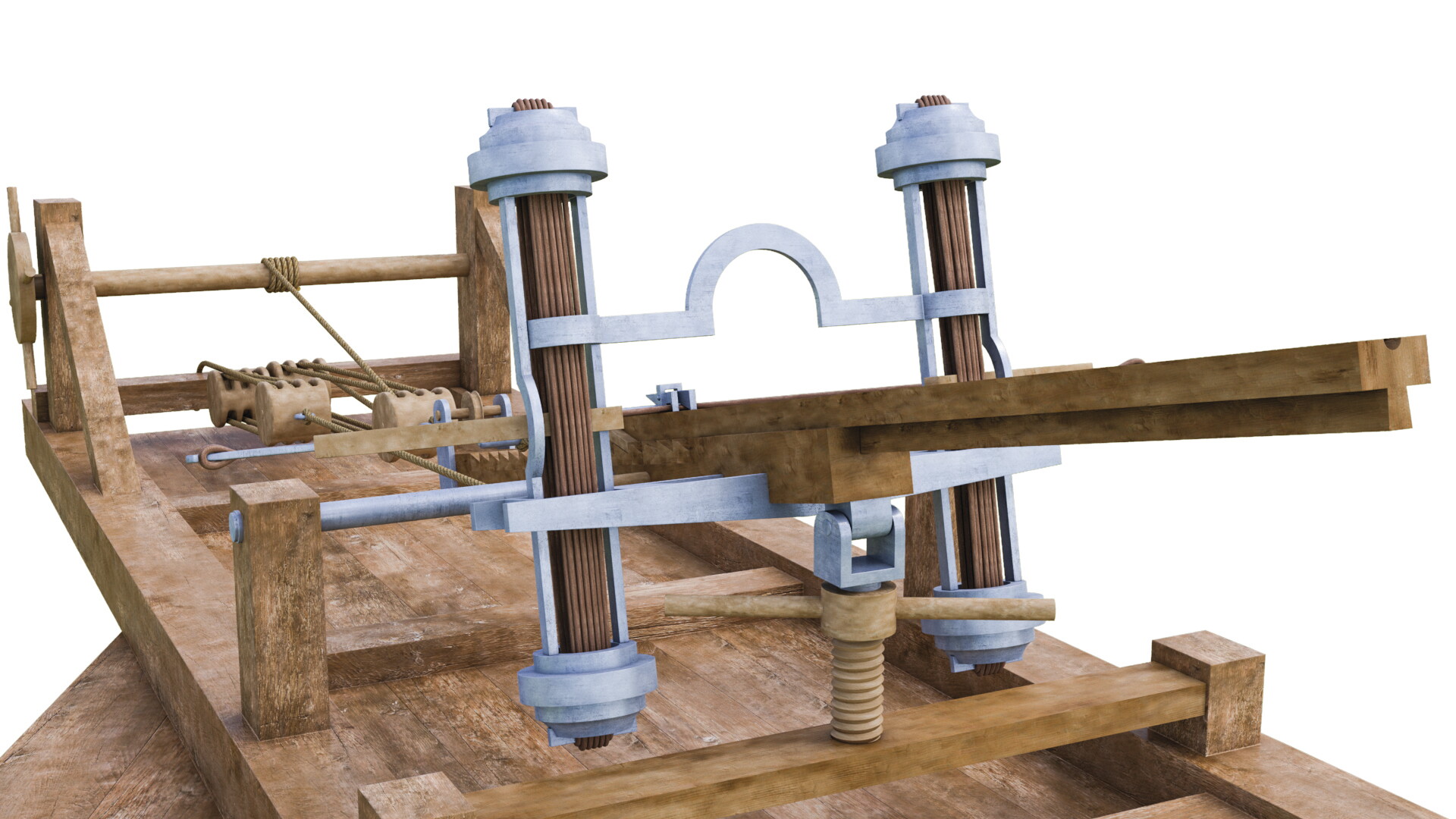 Ballista Fulminalis : Image de restitution virtuelle.