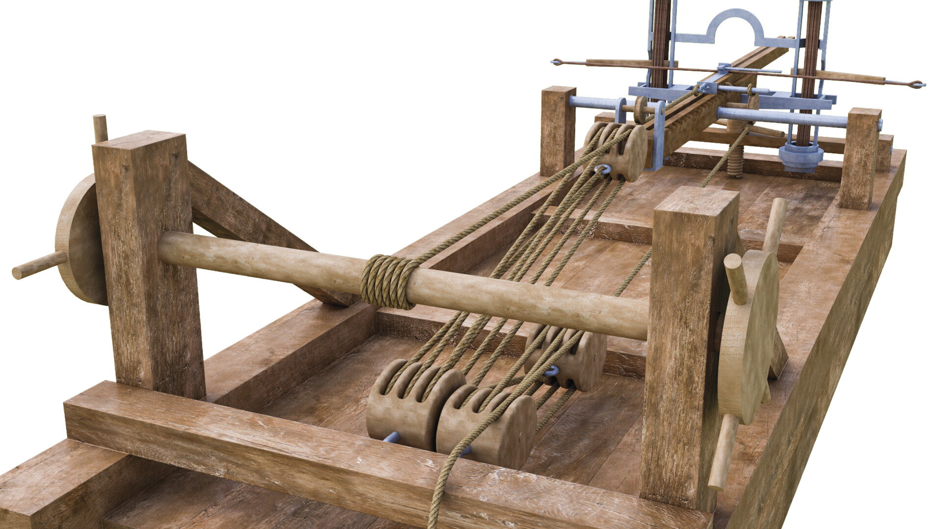 Ballista Fulminalis : Image de restitution virtuelle.