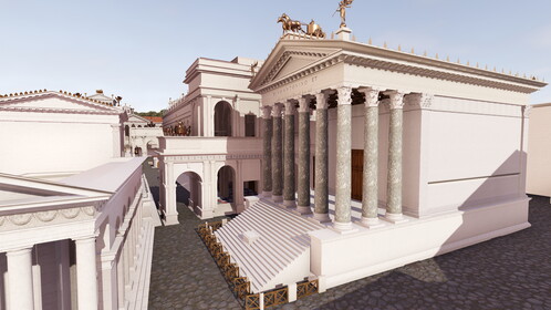 Temple d'Antonin et Faustine : Image mise en avant.