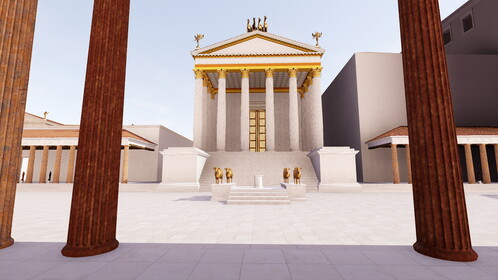 Temple d'Apollon Palatin : Image mise en avant.