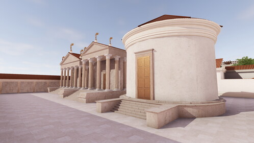 Temple B (Largo Argentina) : Image mise en avant.