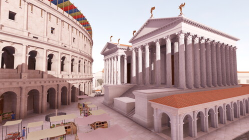 Temple de Bellone : Image mise en avant.