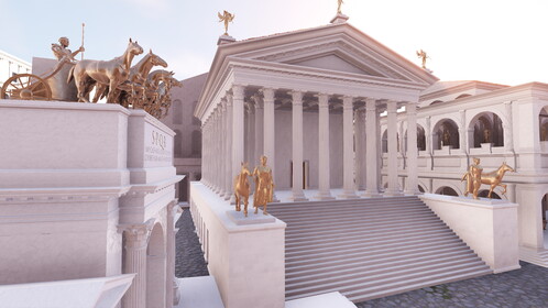 Temple de Castor et Pollux : Image mise en avant.