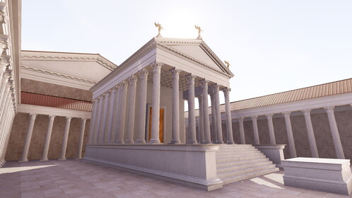 Temple de Dionysos (Quirinal) : Image mise en avant.