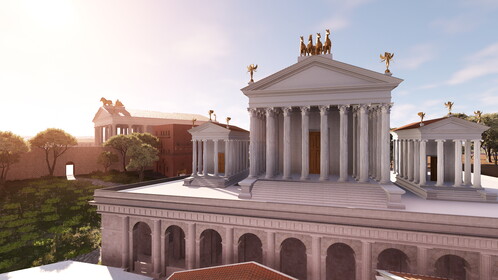 Temple de Felicitas (Capitole) : Image mise en avant.