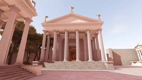 Temple de Fides (Capitole) : Image mise en avant.