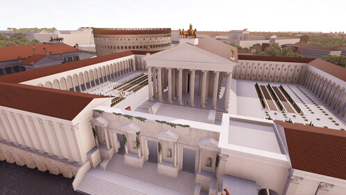 Temple de Jupiter Vltor : Image mise en avant.