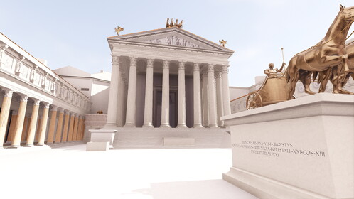 Temple de Mars Vltor (Forum d'Auguste) : Image mise en avant.