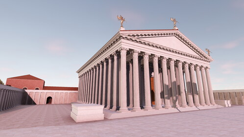 Temple de Sérapis (Quirinal) : Image mise en avant.