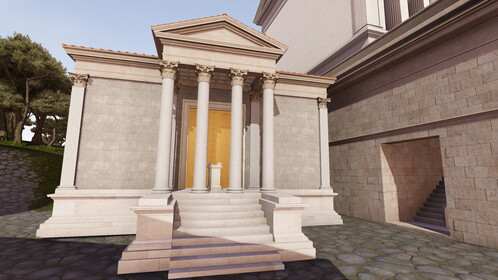 Temple de Véiovis (Capitole) : Image mise en avant.