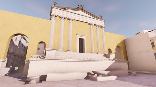 Temple de Vénus Genetrix (forum de César) : Image mise en avant.