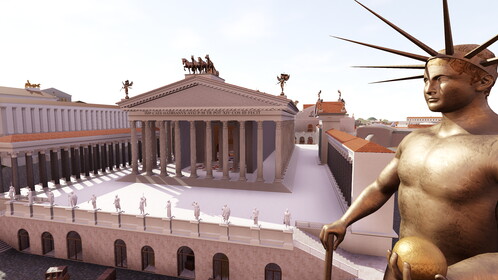 Temple de Vénus et Rome : Image mise en avant.