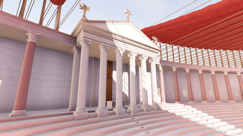 Temple de Vénus Victrix (théâtre de Pompée) : Image mise en avant.