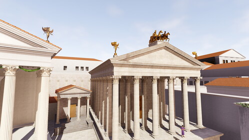 Temple de la Victoire (Palatin) : Image mise en avant.