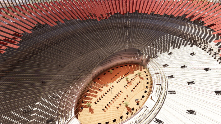 Velum du Colisée : Image mise en avant.