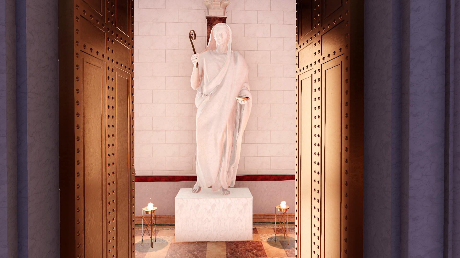 TempleCesarDivinise : Image de restitution virtuelle.