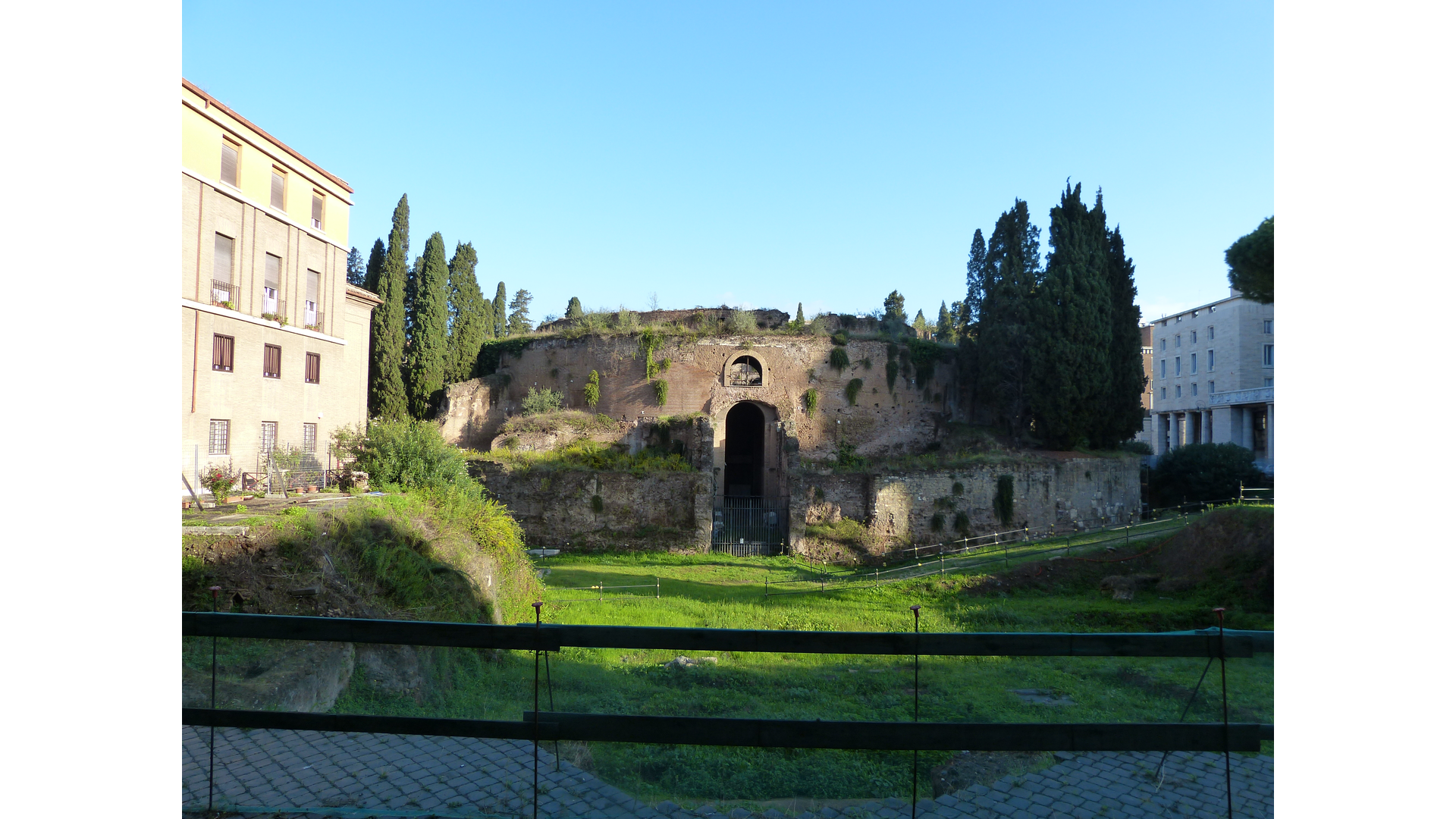 Mausolée d'Auguste : Photo prise à Rome aujourd'hui. Mausolée d’Auguste