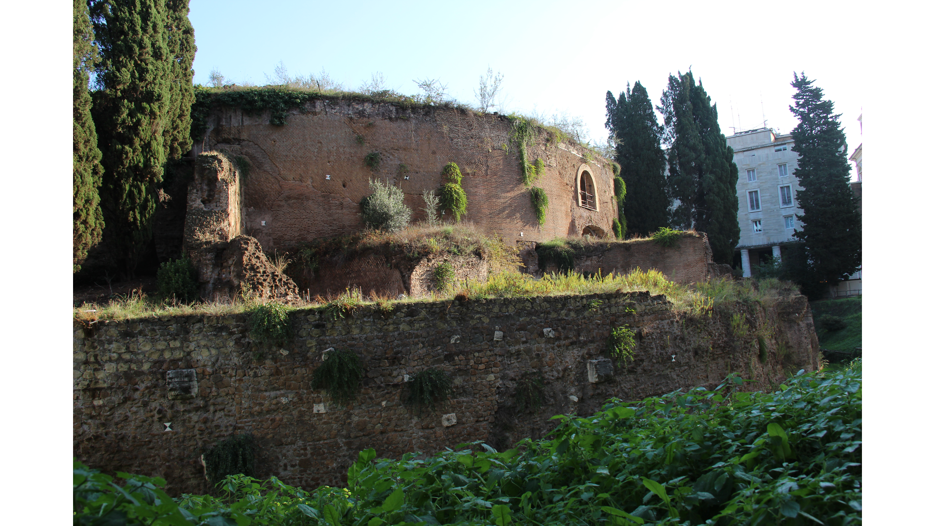 Mausolée d'Auguste : Photo prise à Rome aujourd'hui. Mausolée d’Auguste