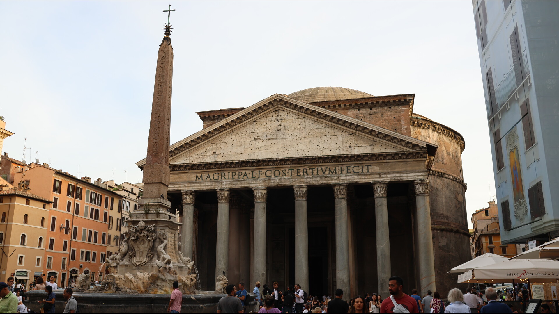 Panthéon : Photo prise à Rome aujourd'hui.