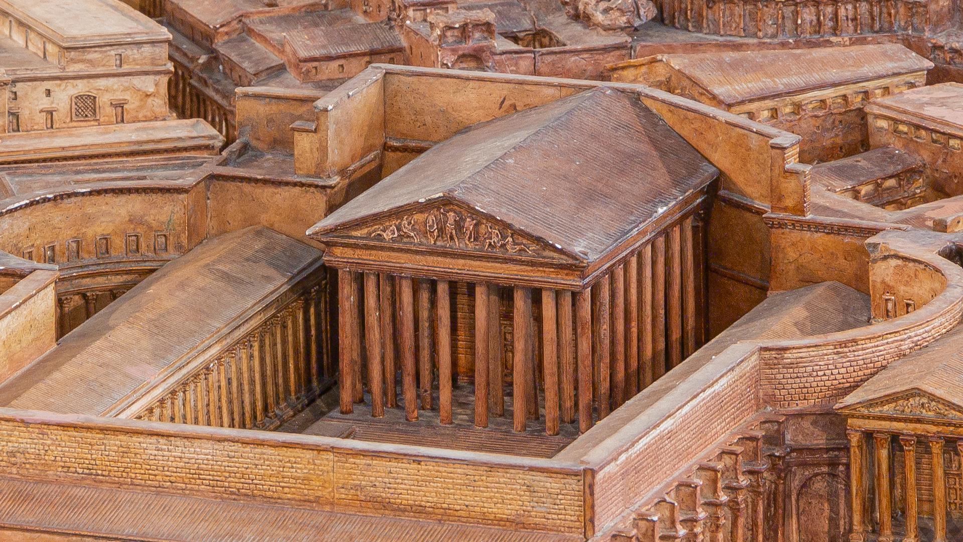 TempleMarsUltor : Photo de la maquette réalisée par P.Bigot.