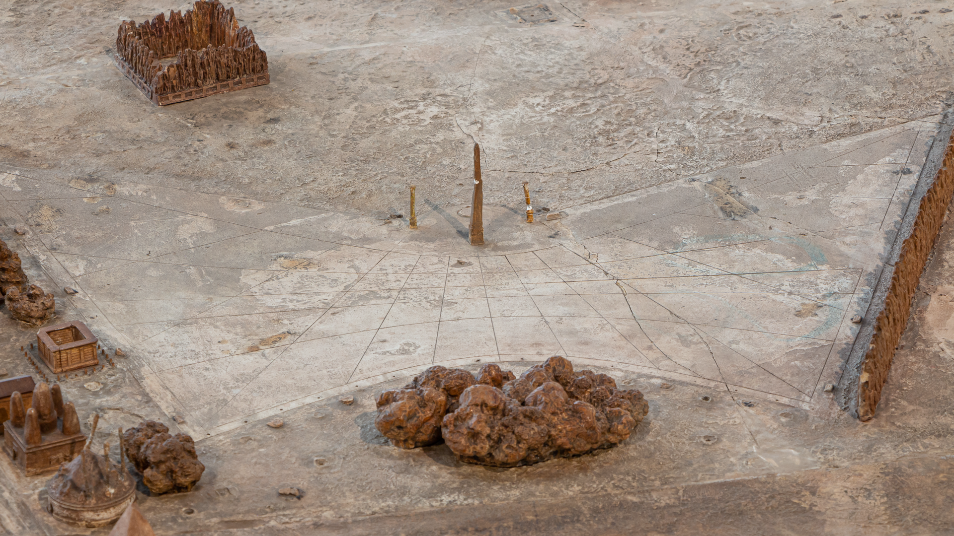Horologium : Photo de la maquette réalisée par P.Bigot.