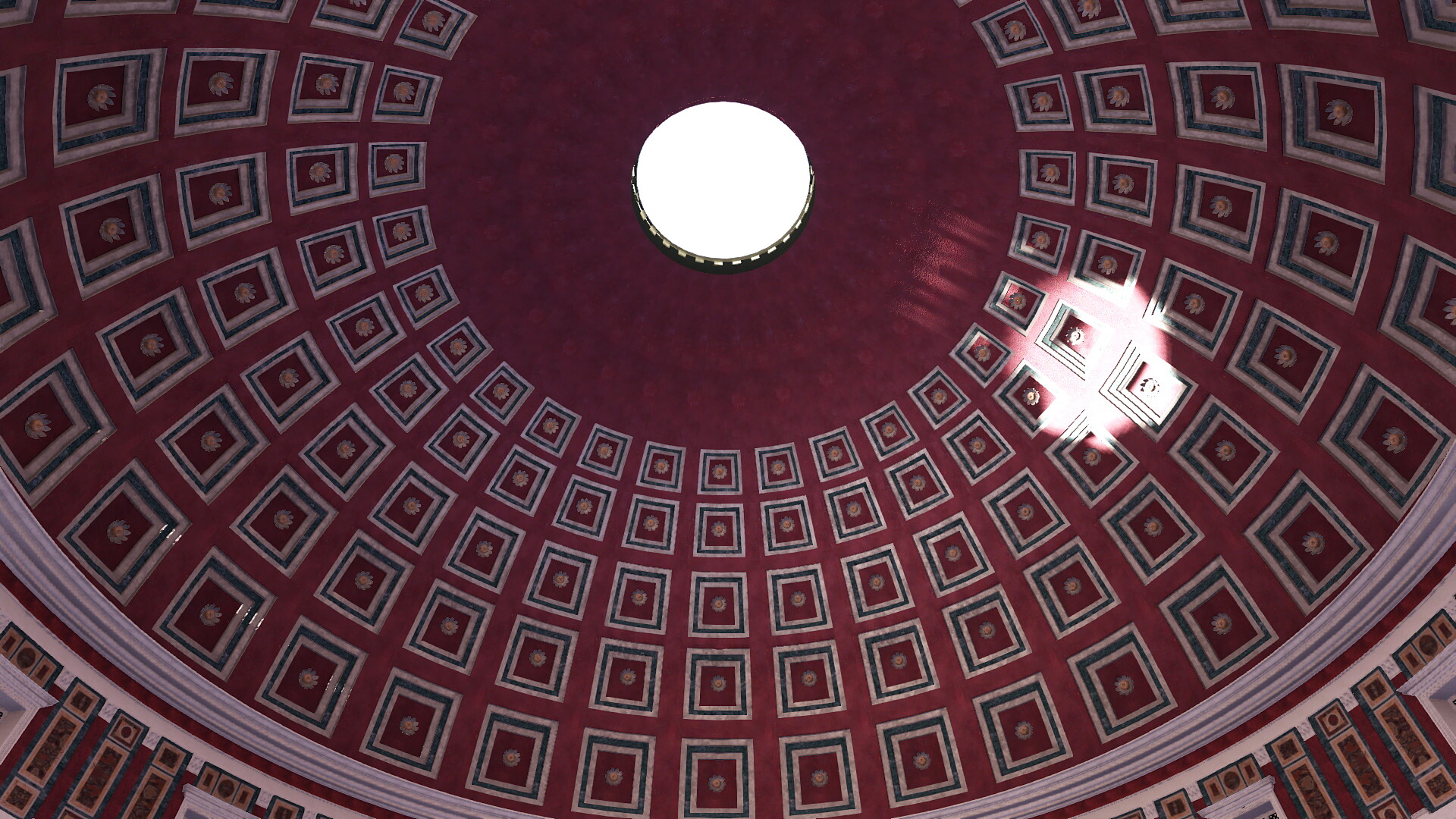 Panthéon : Image de restitution virtuelle.