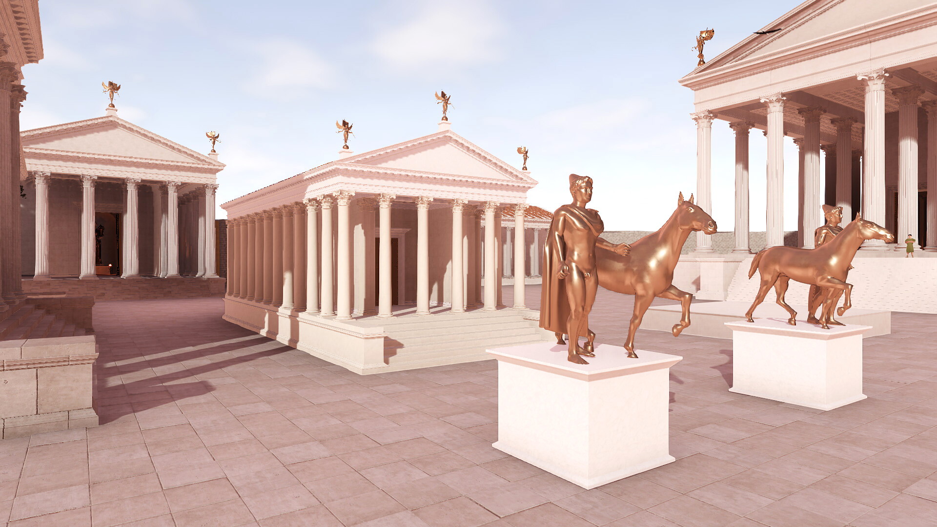 TempleJupiterTonans : Image de restitution virtuelle.