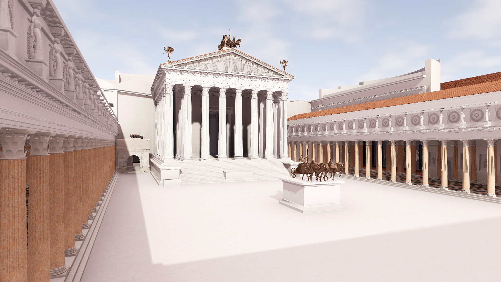 TempleMarsUltor : Image de restitution virtuelle.