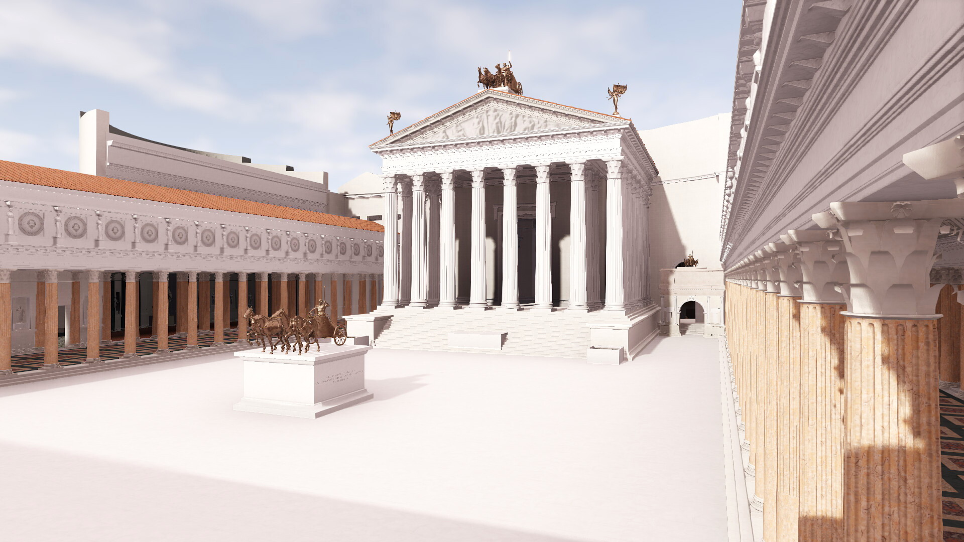 TempleMarsUltor : Image de restitution virtuelle.