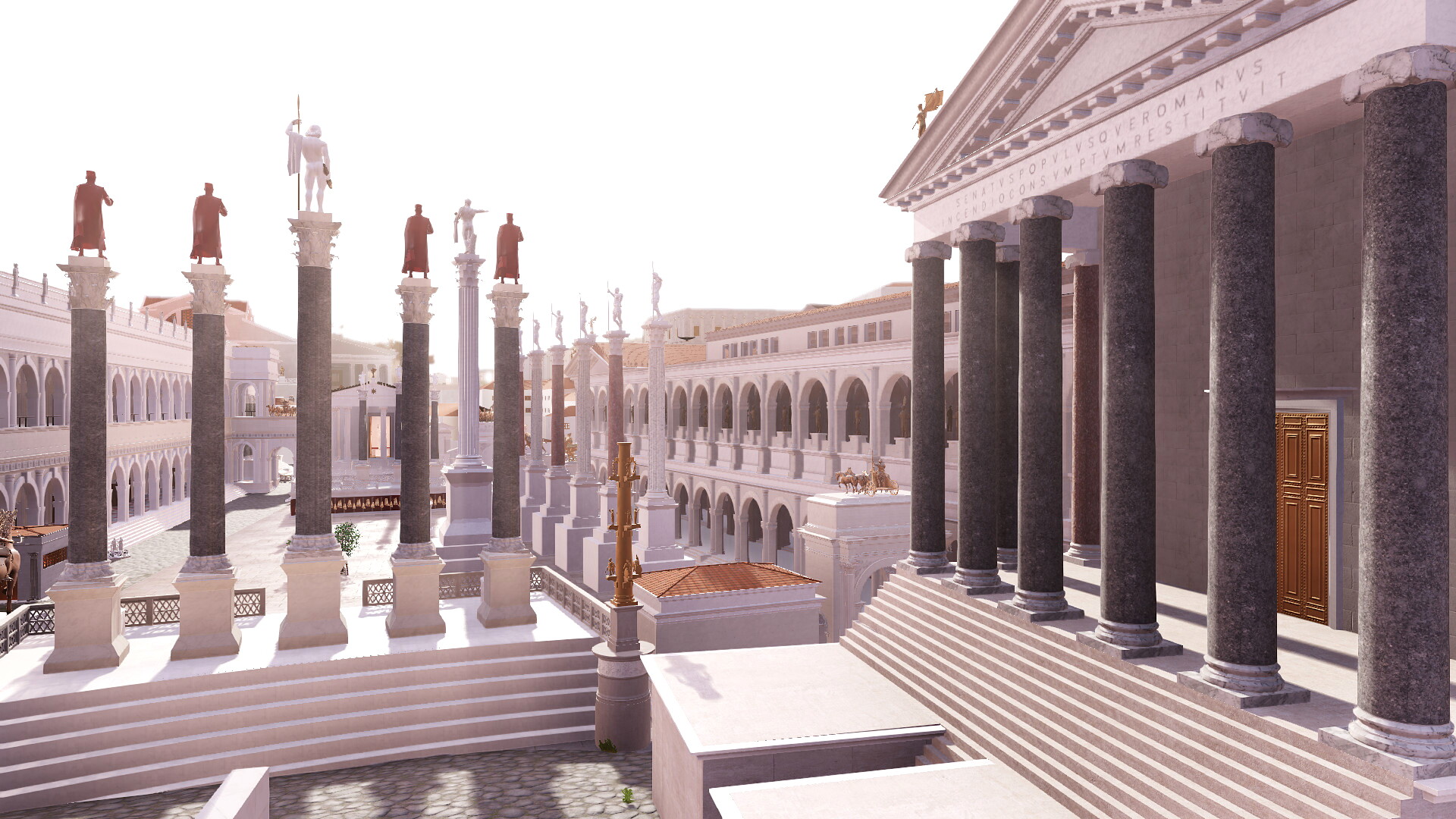 TempleSaturne : Image de restitution virtuelle.