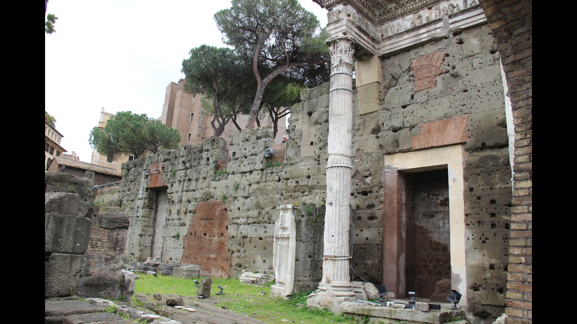 ForumNerva : Photo prise à Rome aujourd'hui. Forum de Nerva