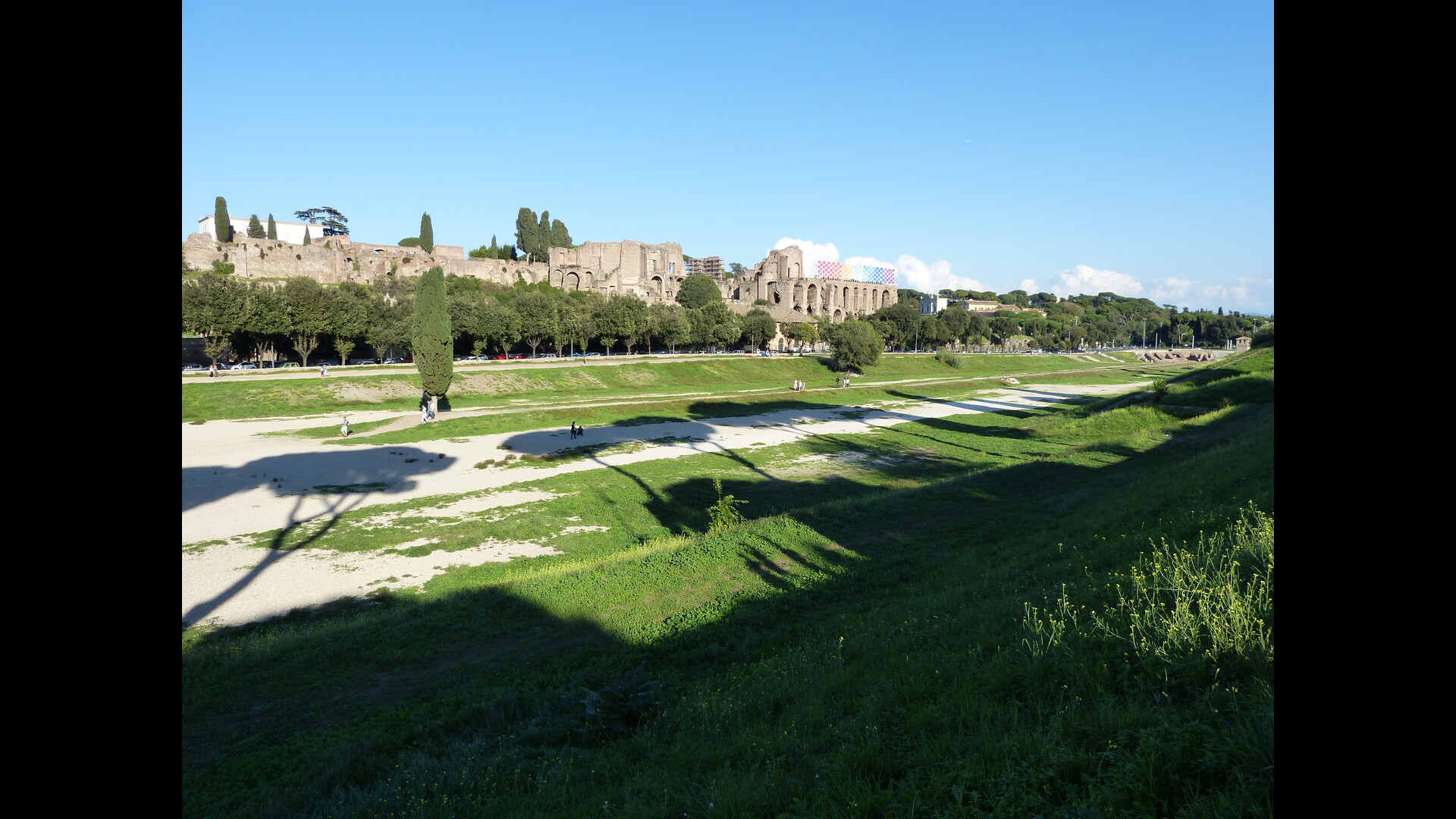 Palatin : Photo prise à Rome aujourd'hui.