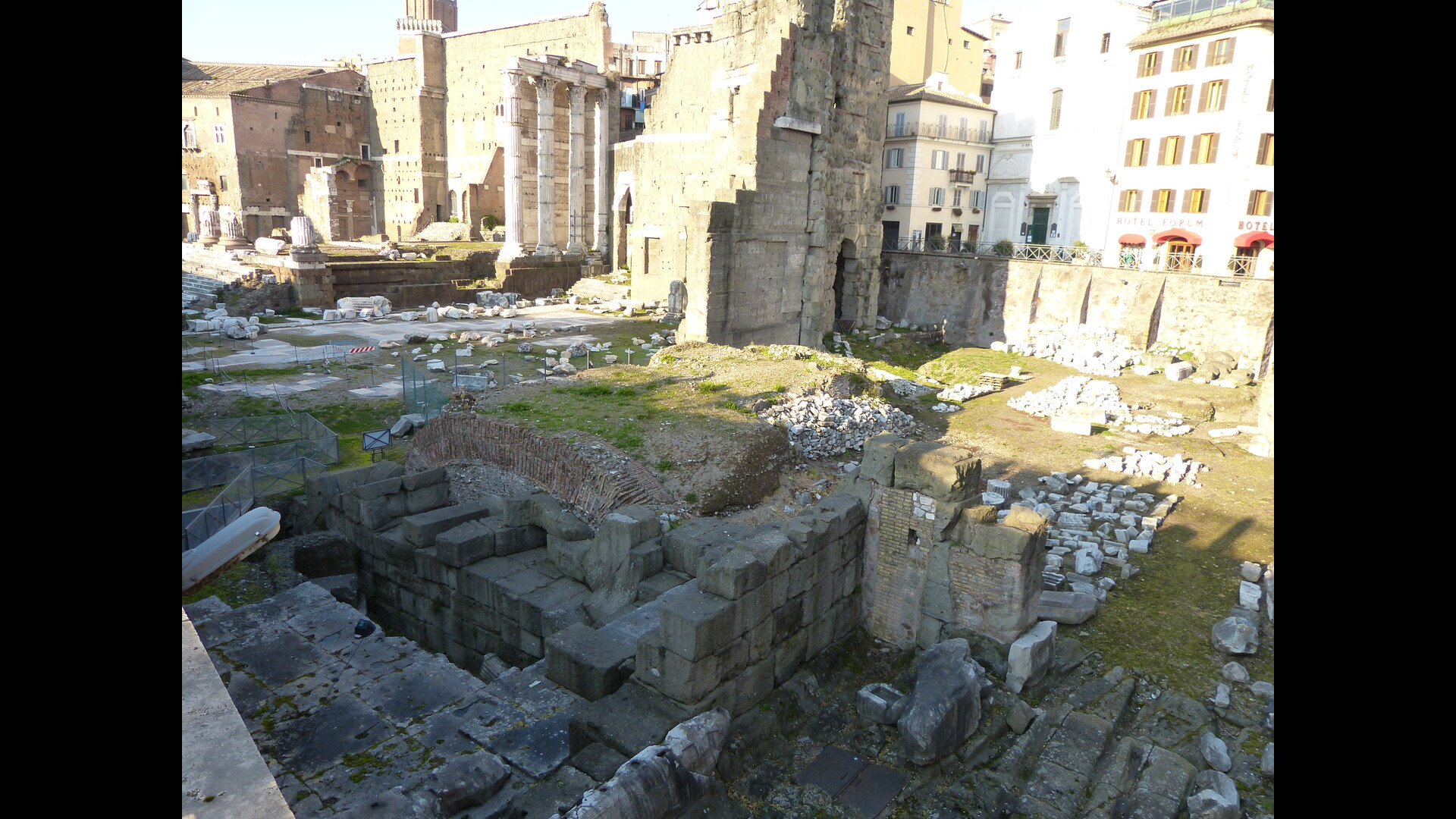 ForumNerva : Photo prise à Rome aujourd'hui. Forum de Nerva