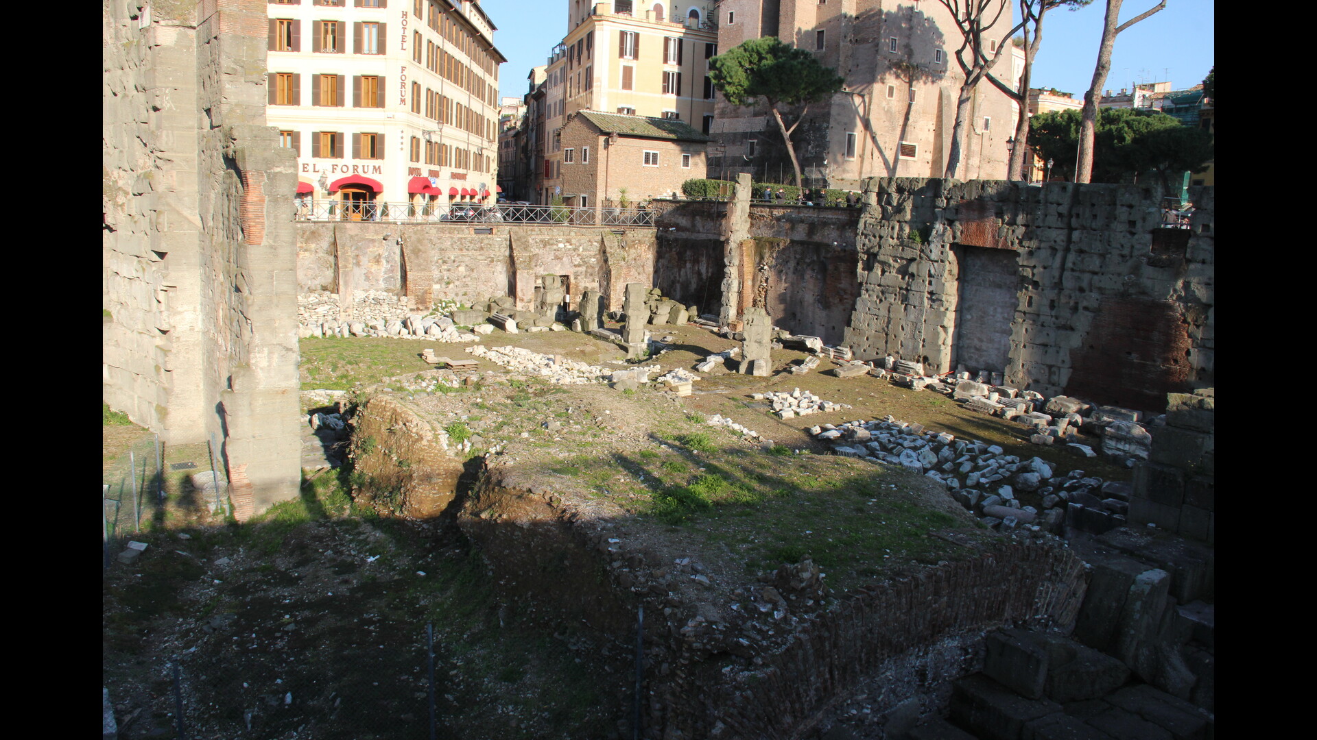 ForumNerva : Photo prise à Rome aujourd'hui. Forum de Nerva