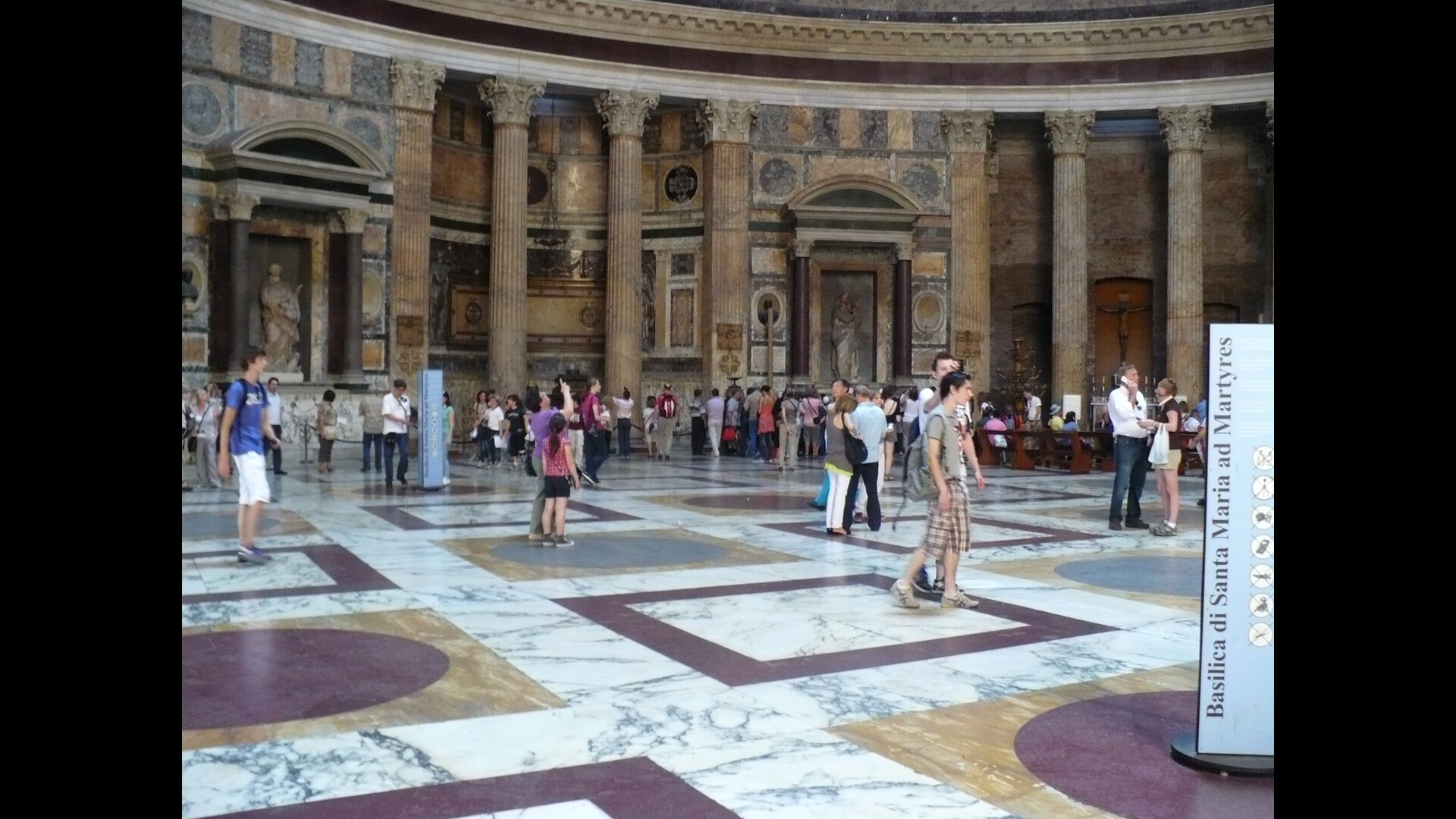 Panthéon : Photo prise à Rome aujourd'hui.