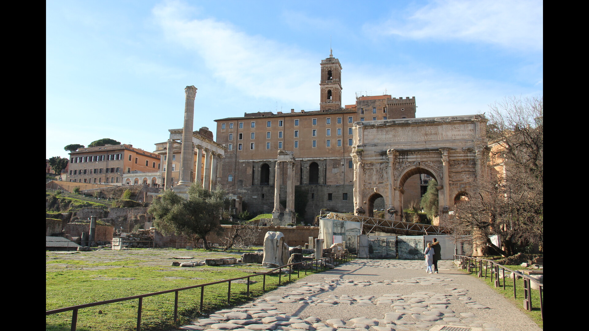 Via Sacra : Photo prise à Rome aujourd'hui.