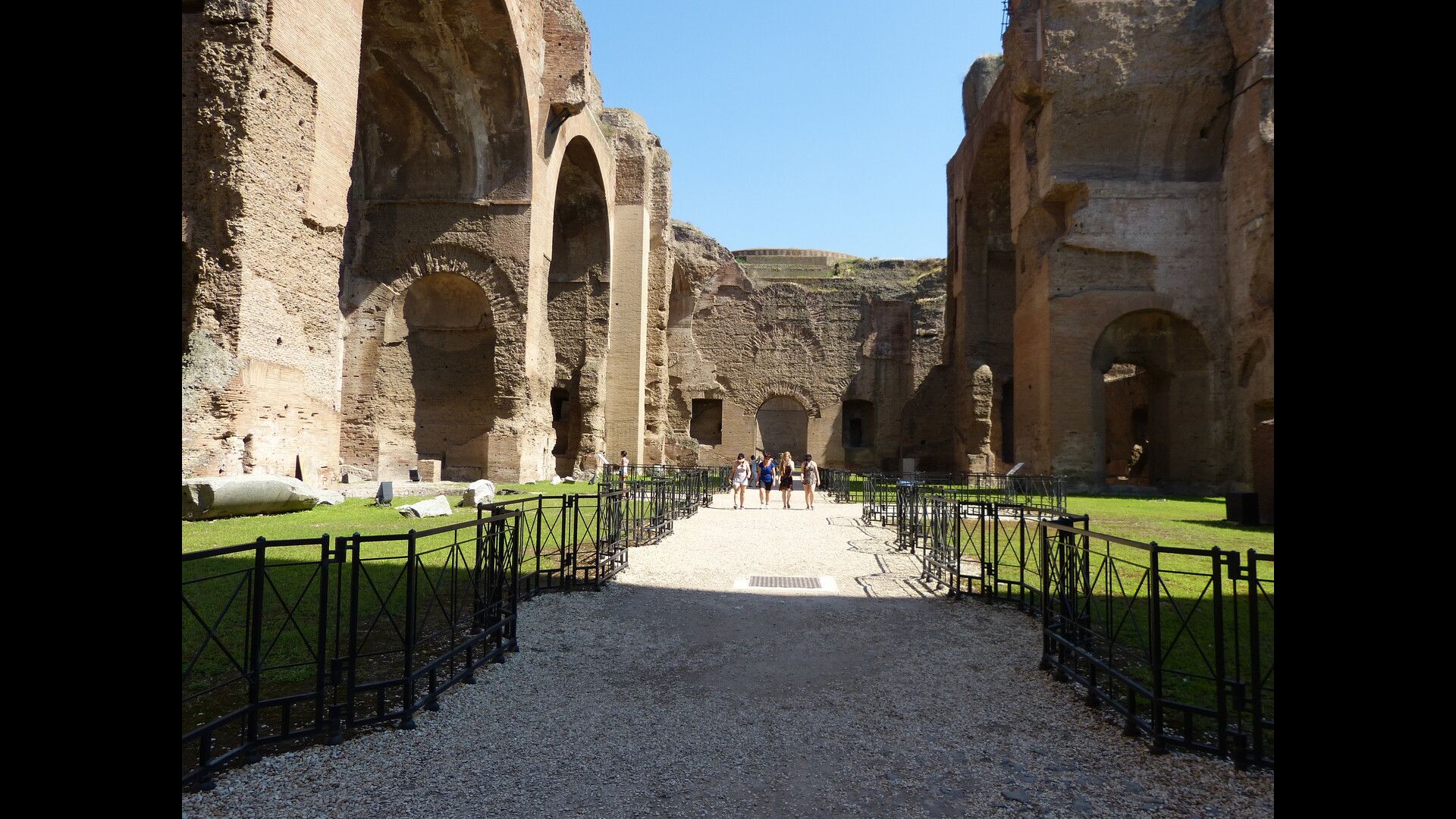 Thermes de Caracalla : Photo prise à Rome aujourd'hui.